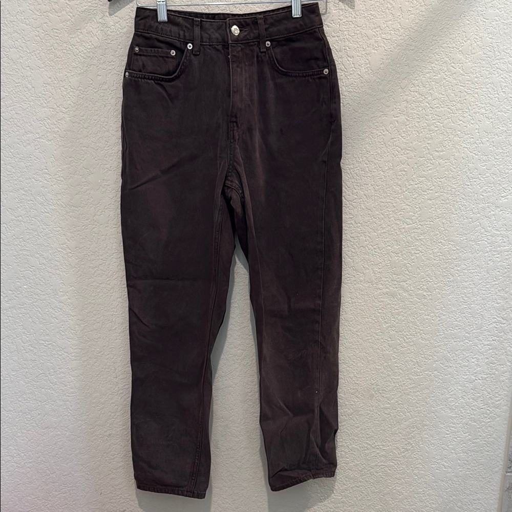 Dark Brown Pants asos design size 26